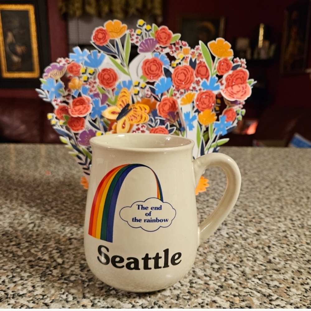 Vintage Seattle Pride Mug